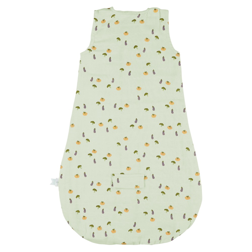 Muslin sleeping bag | 70cm - Friendly Vegetables